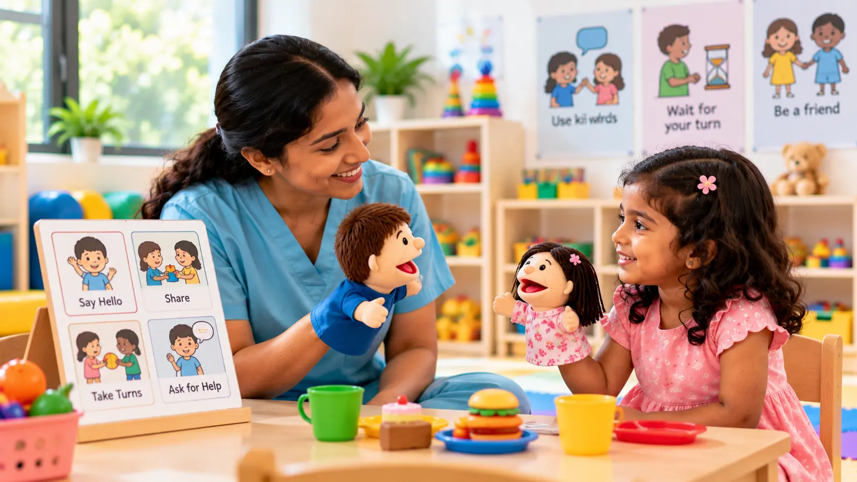 Role-Play in OT to Help Children Practise Real-Life Situations