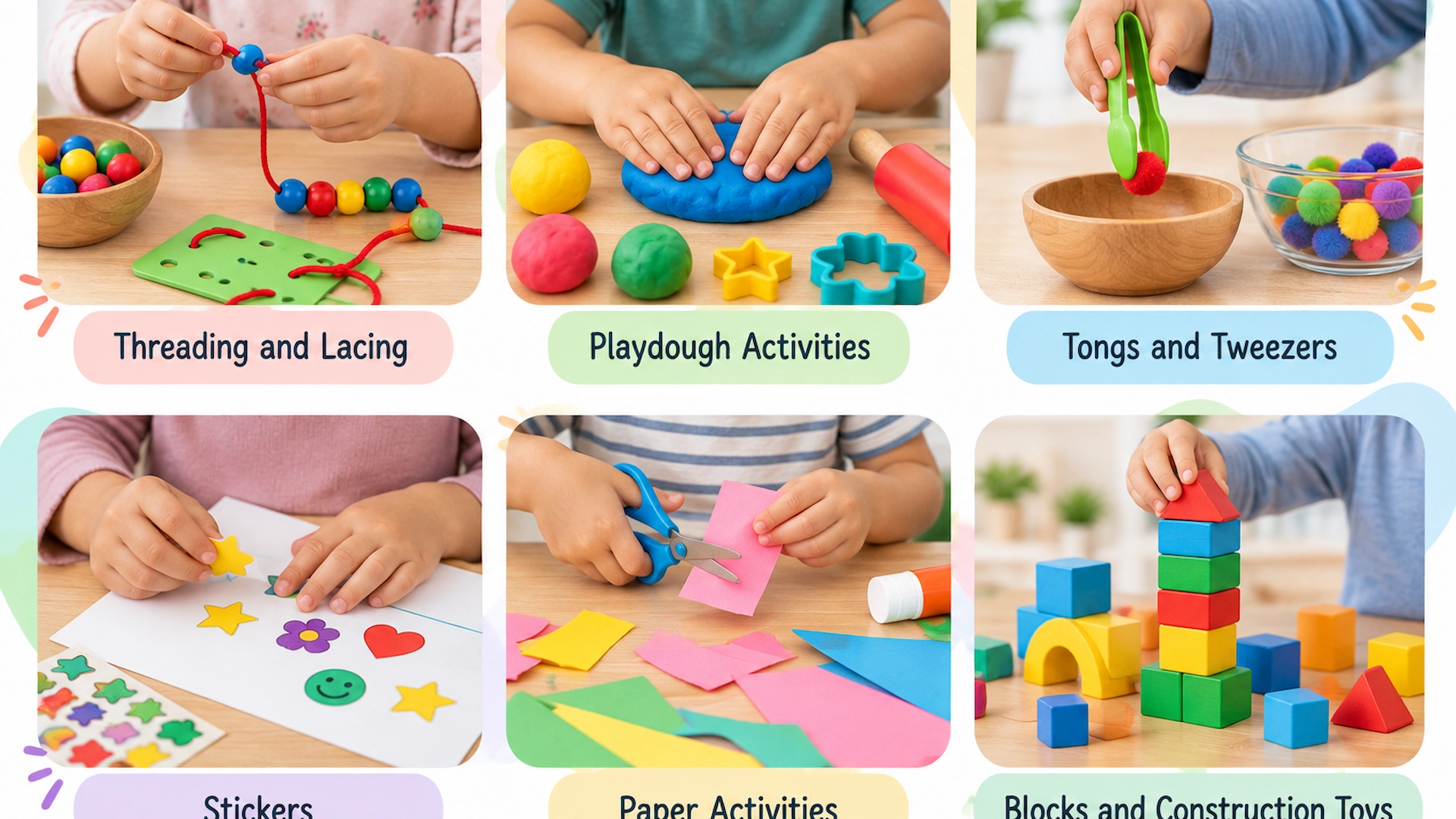 Activities that Support Fine Motor Development