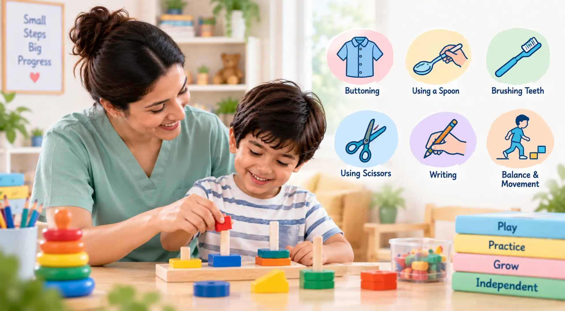 Building Physical and Motor Skills through OT