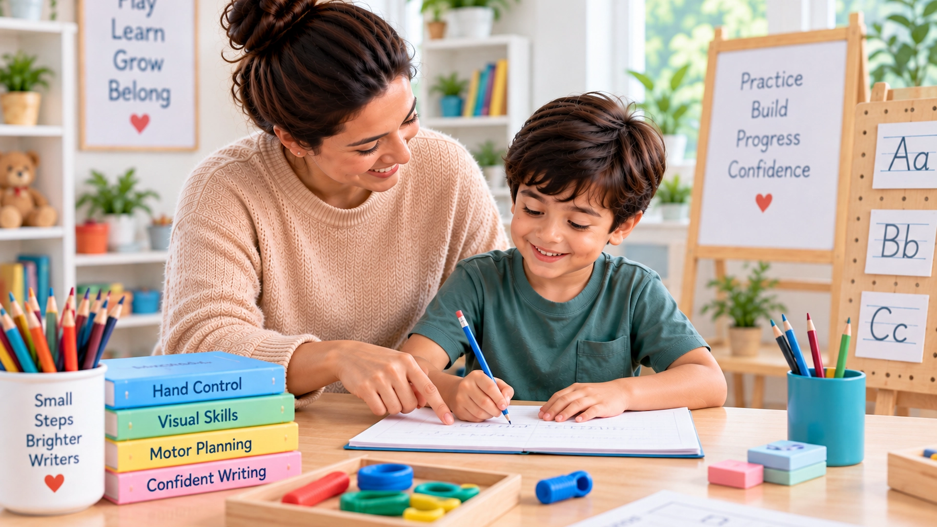 Fine Motor Skills to Handwriting