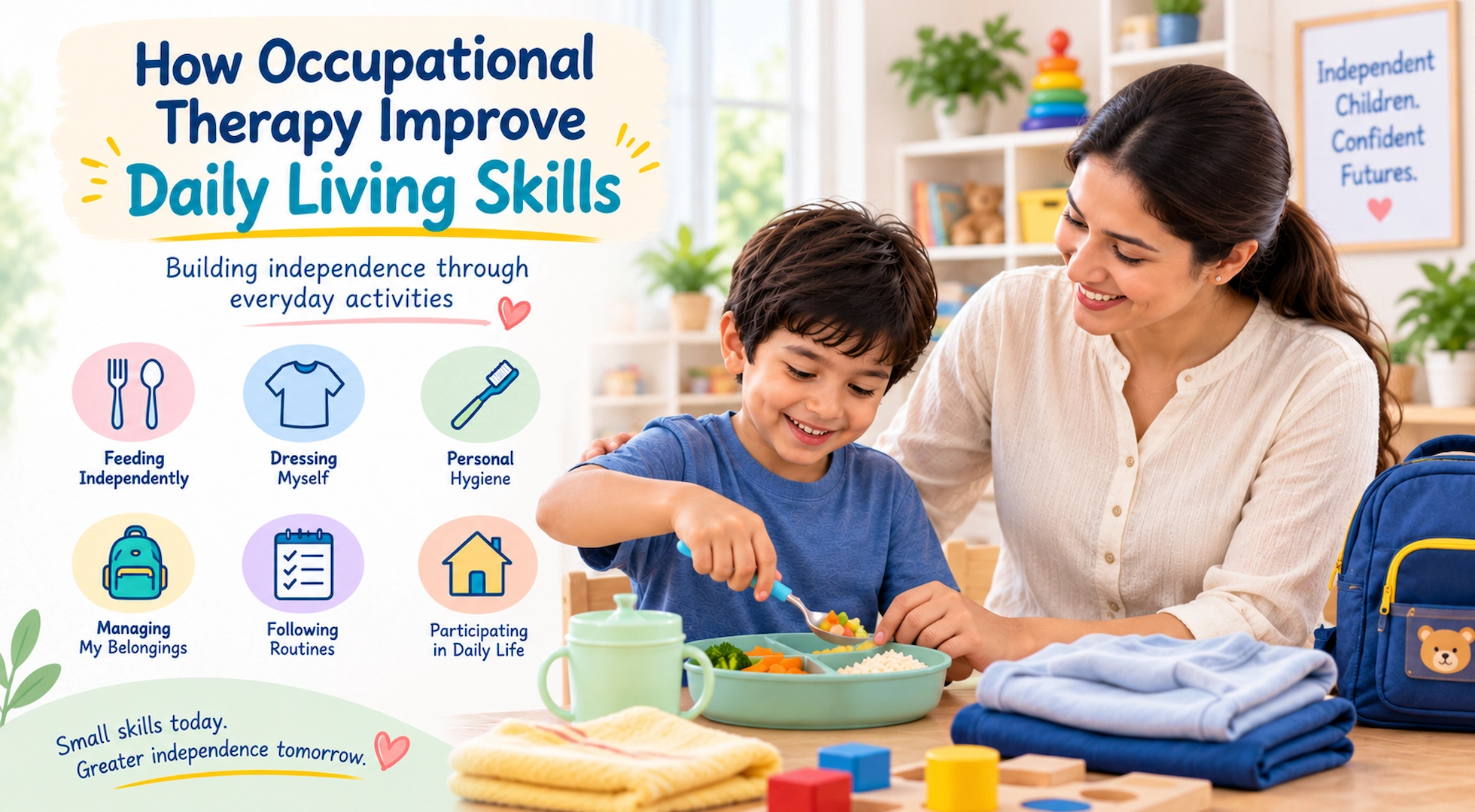 How Occupational Therapy Improve Daily Living Skills