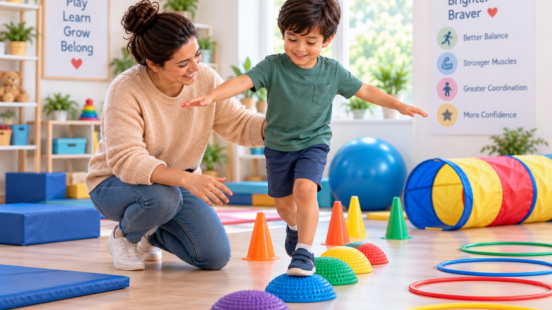 Occupational Therapy Uses Play to Build Motor Skills