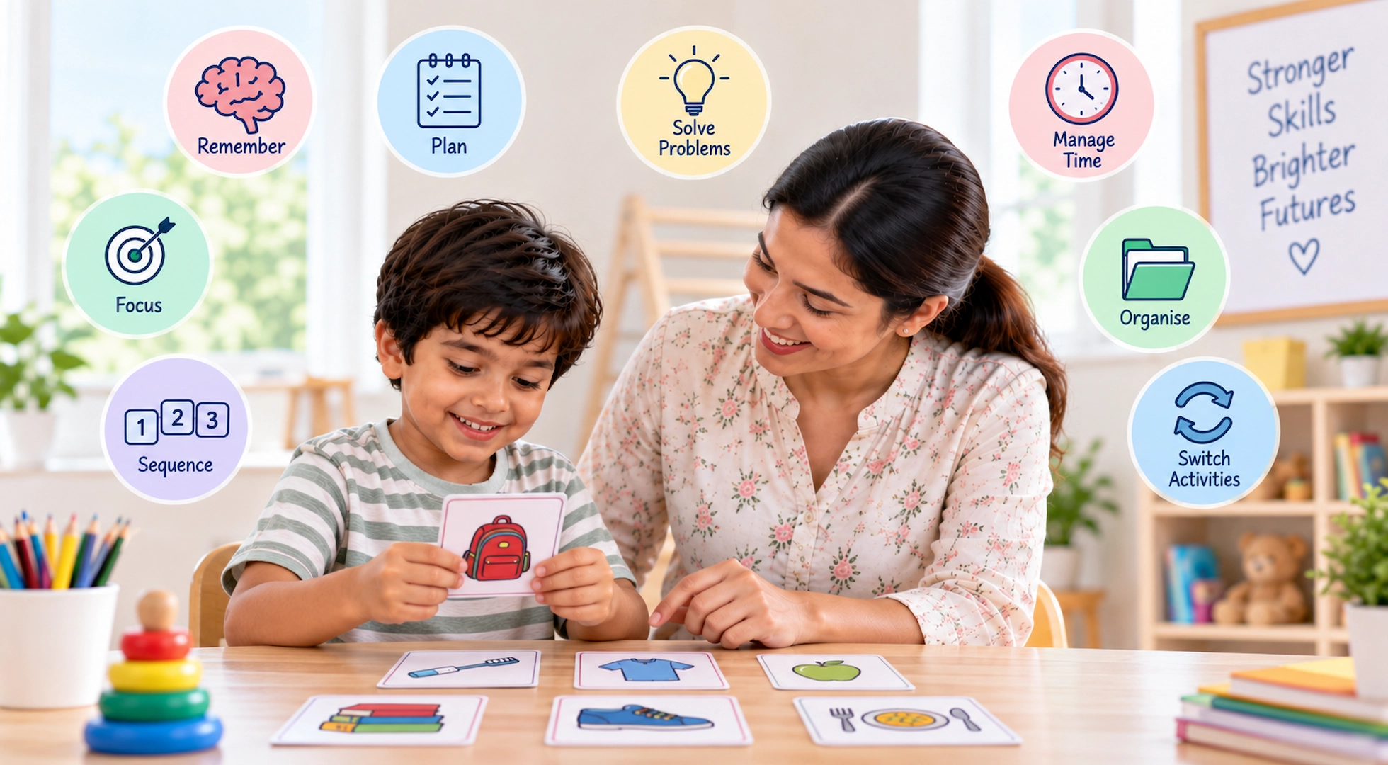 Occupational therapy for Strengthening Cognitive and Executive Functions